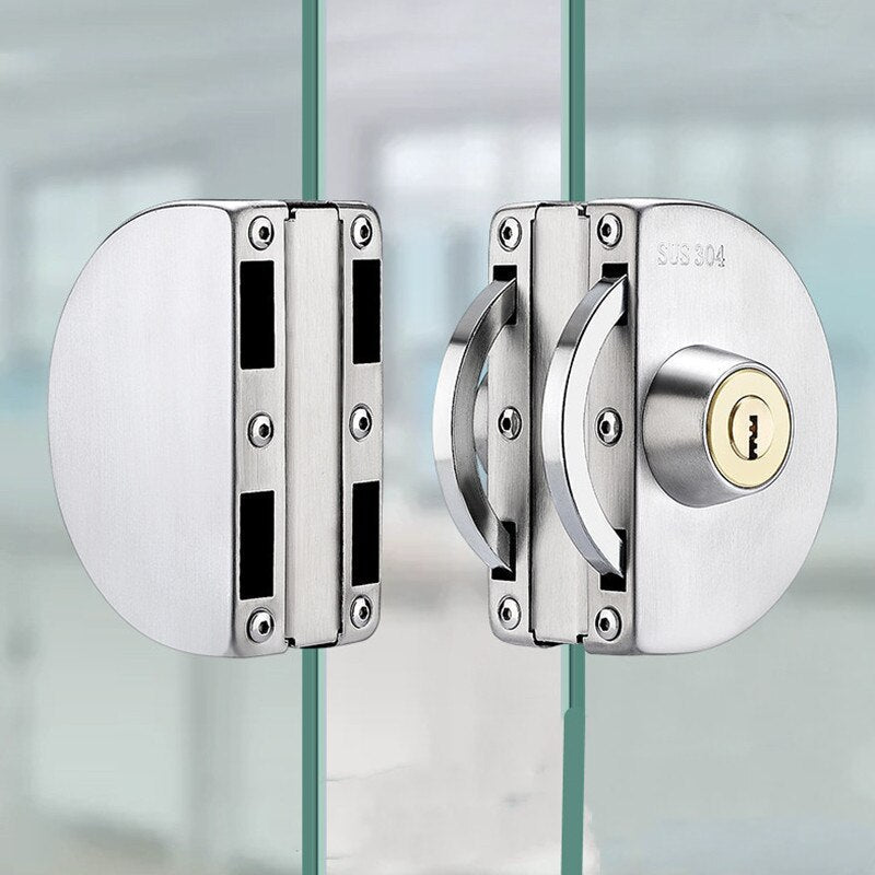 Kalsten | Sliding Door Stainless Steel Safety Glass Door Lock