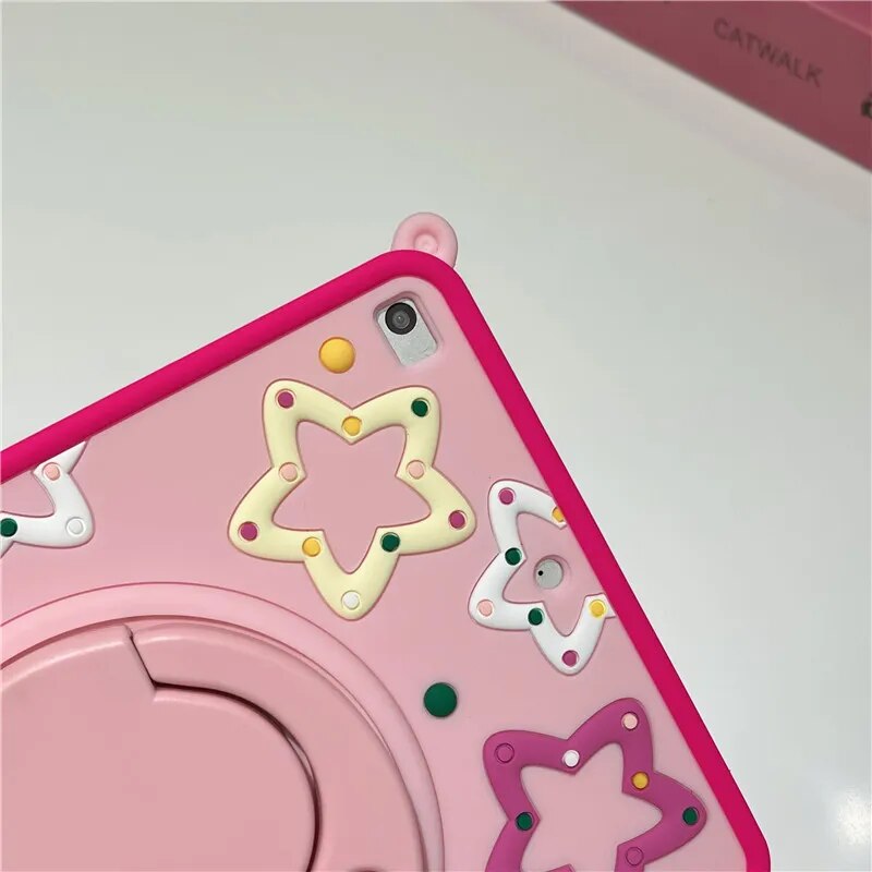 Noxord | Star Cartoon Kids Flexible iPad Case Stand