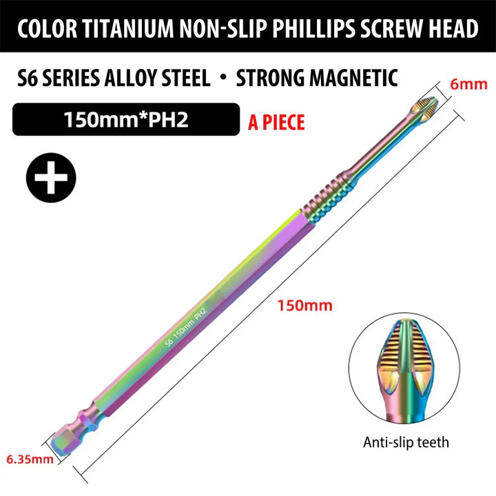 Kalsten | Magnetic Titanium Impact Anti-Slip Screw Head