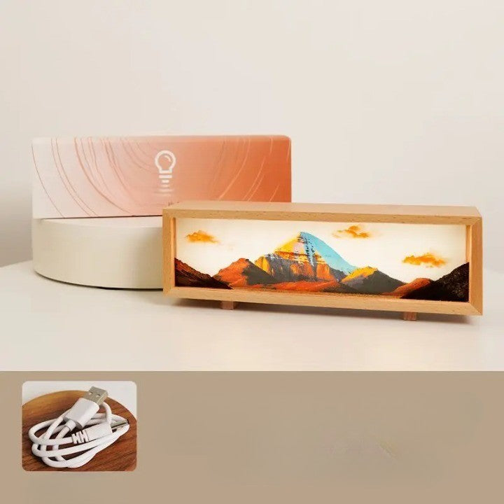 Dream Aura Interactive Desktop Artsy Canvas Lamp | Kalsten