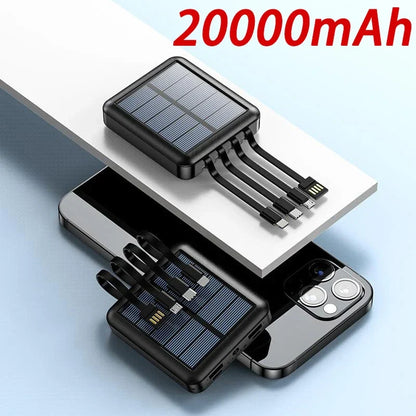 BowLift | 4 in 1 Solar Charging Power Bank
