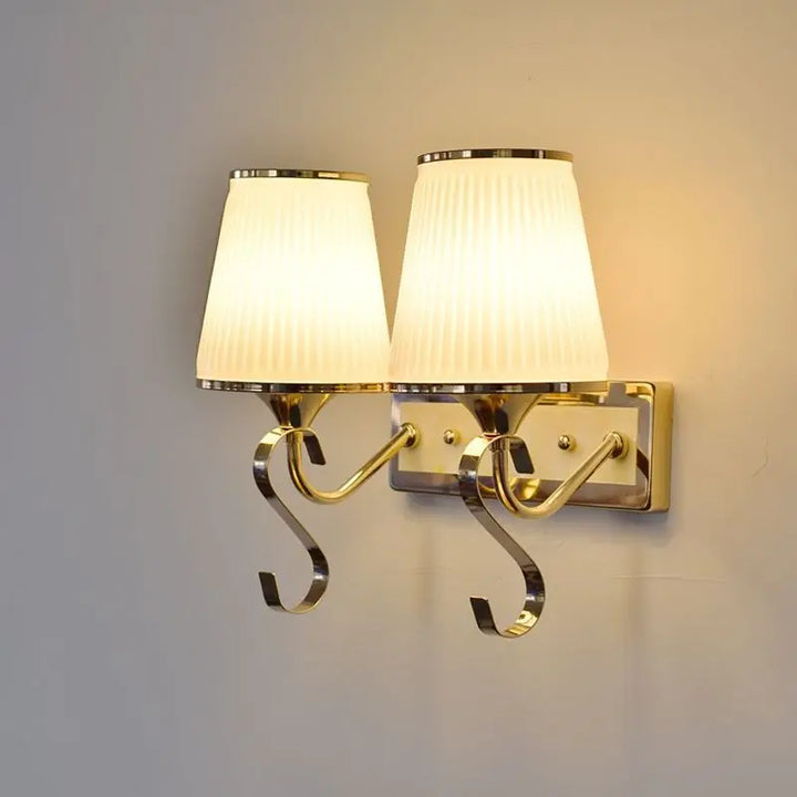 Modern LED Wall Lamp with Glass Lampshade | Wall Sconces | Kalsten
