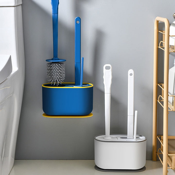 Kalsten | Wall-Mounted Toilet Cleaner Drainer Brush Set