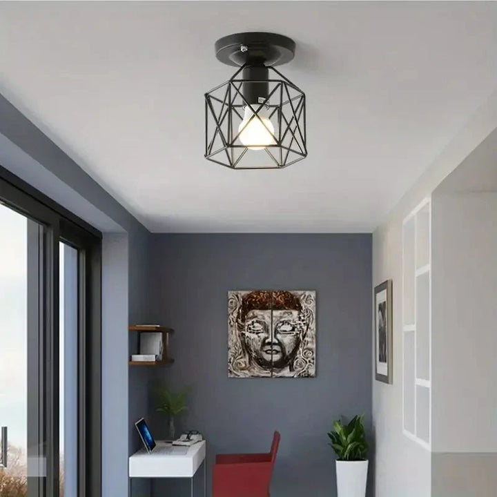 Modern LED Ceiling Light – Round Chandelier Flush Mount for Kitchen, Bedroom, Living Room, and Bathroom – E27 Base, 110V/220V | Kalsten
