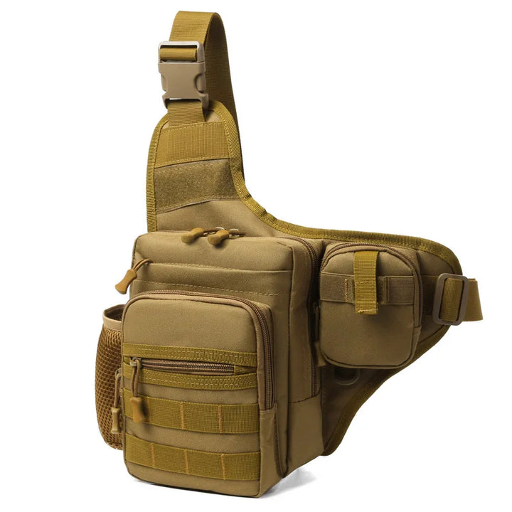 Multi-Pocket Crossbody Compact Hiking Chest Bag | Kalsten