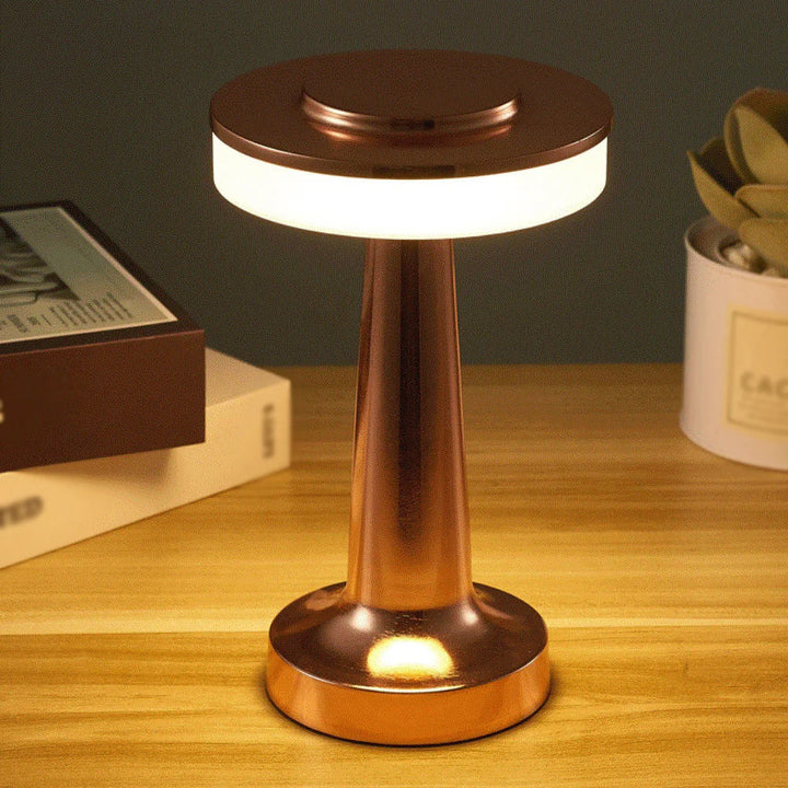 Retro Led Table Lamp Usb Rechargeable Infinitely Dimmable Night Light Camping Light Suitable For Bar Lampbedroom Ambient Light | Kalsten