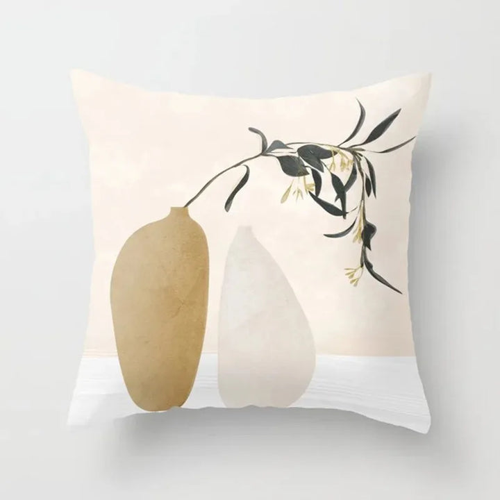 VelvetHaven Cushion Cover - Stylish Botanical Cushion Cover for Fresh Interior Makeover Kalsten