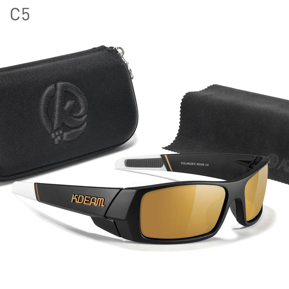 Photochrome Sunglasses Black Frame with Case | Kalsten