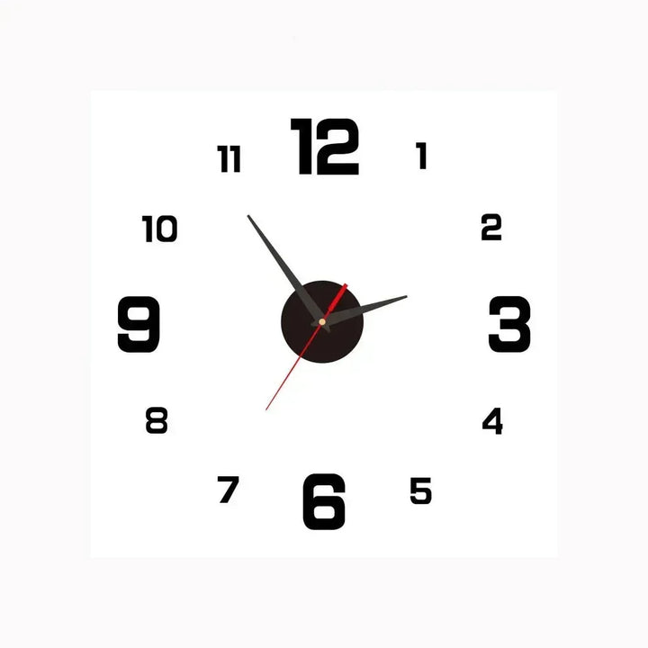 Kalsten | Silent Classic Wall Clock | Non-Ticking Elegant Timepiece for Bedroom & Office