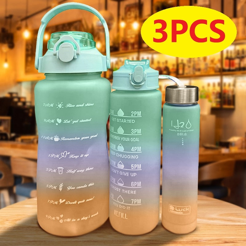 All Day Hydrate Time Marker Water Bottle | Kalsten