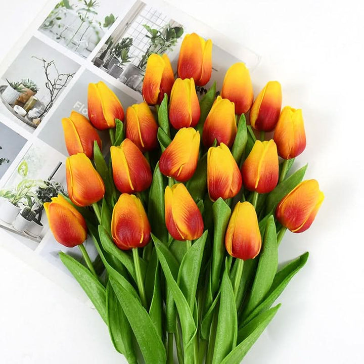 Kalsten | Artificial Tulip Bouquet with Realistic Lifelike Flowers