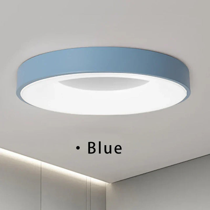 LED Ceiling Light: Nordic Macaron Circular | Kalsten