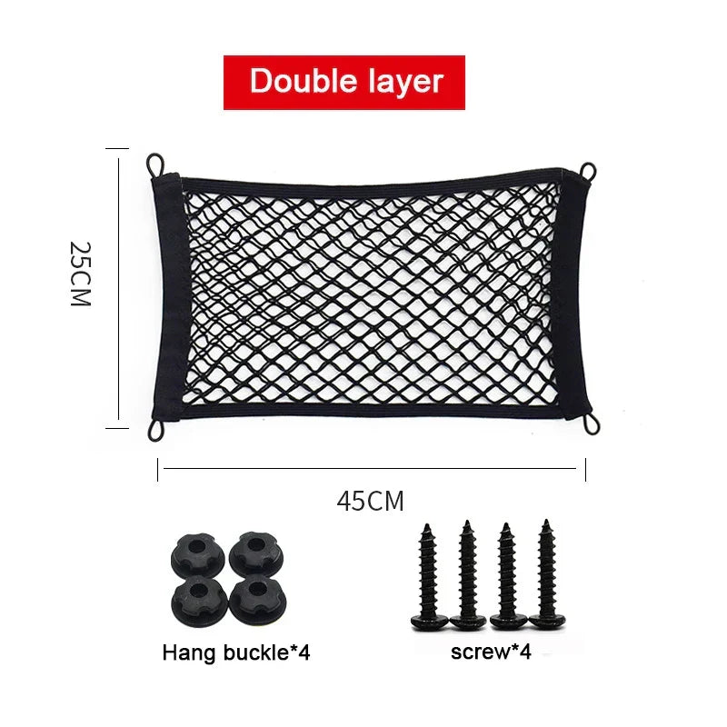 Kalsten | Stretchable Mesh Cargo Net Car Storage Organizer Pocket