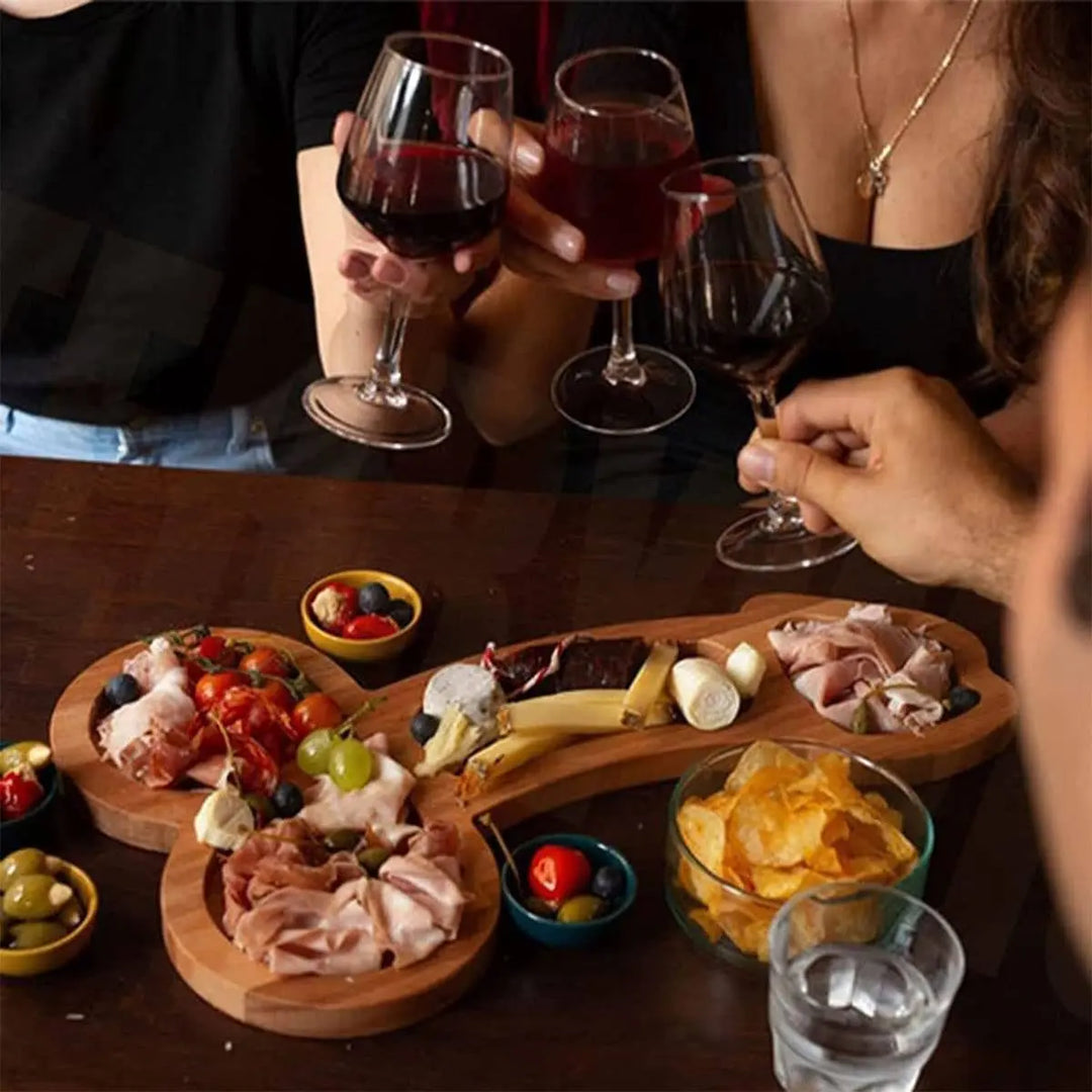 Kalsten | Funny Adult-Themed Multi-Compartment Serving Board