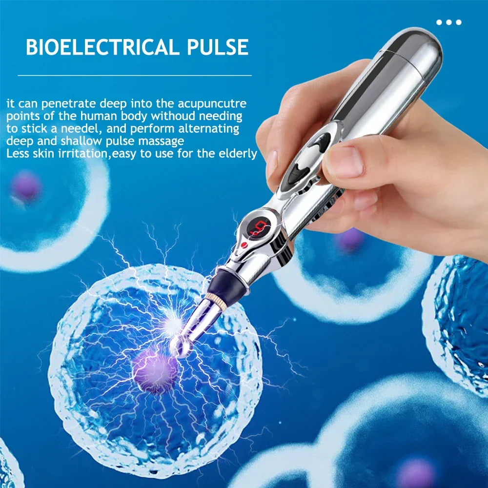 Kalsten | Multifunctional Acupuncture Massage Pen - 5 Heads