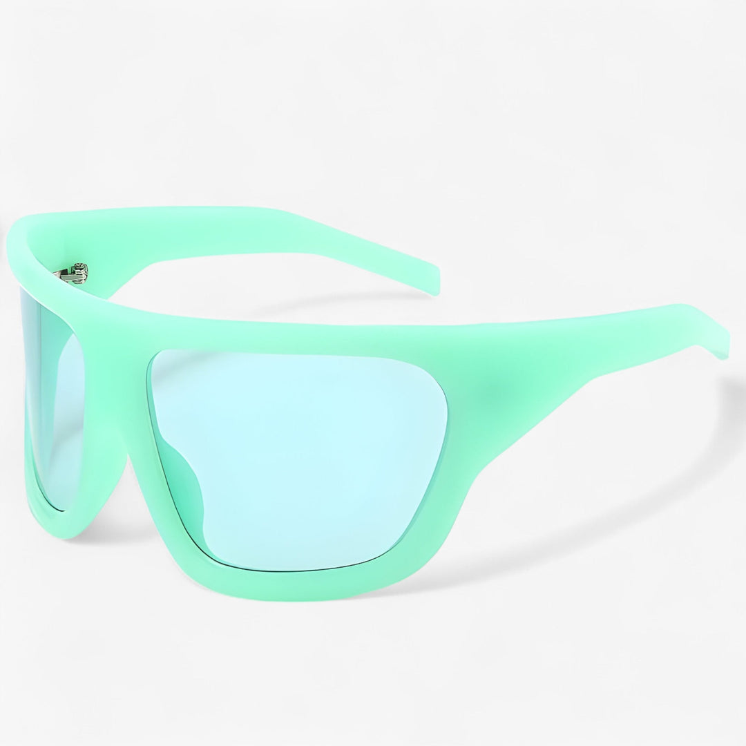 Oversized Steampunk Sports Sunglasses with Wraparound Design – Ignix | Kalsten