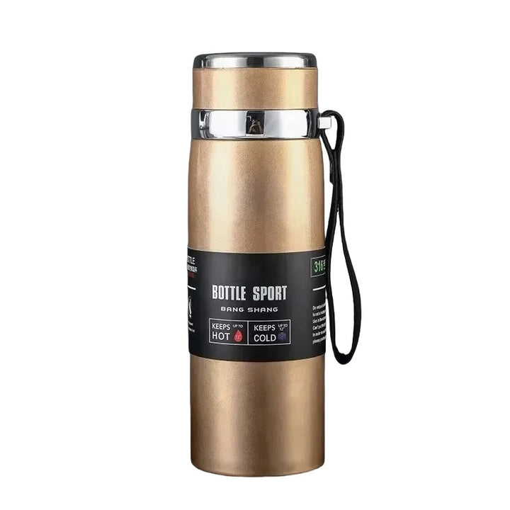 Stainless steel vacuum insulated thermos bottle 1000 ml | Kalsten