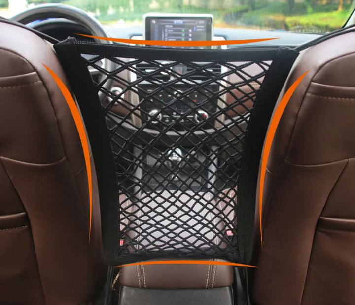 Kalsten | Safety Net for Car with Storage Space for Pets