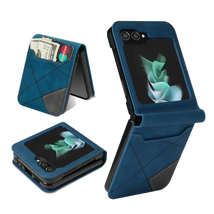 Kalsten | Leather Wallet Case for Samsung Galaxy Z Flip Series