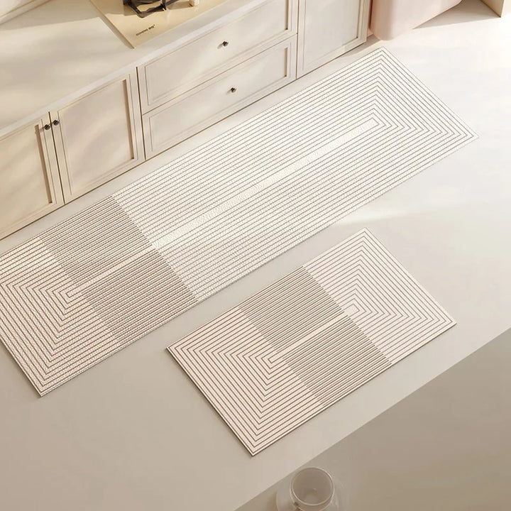 SafeStyle Non-Slip Mat for Home – Modern Design & Washable Faux Leather | Kalsten