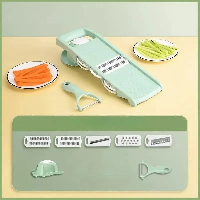 SlicePro – Multifunctional vegetable & fruit slicer with handle | Kalsten