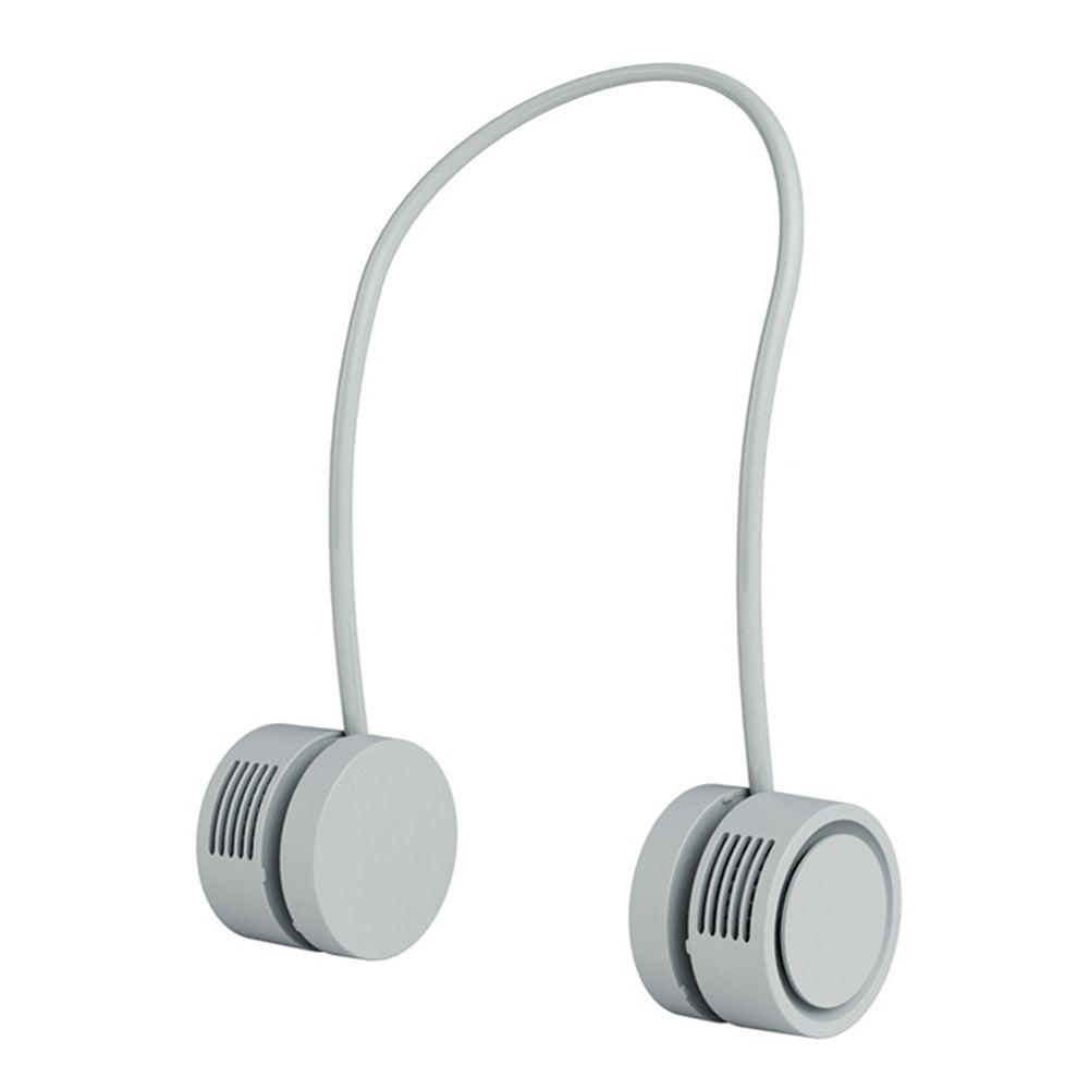 Retractable Aroma Therapy Bladeless Neck Fan - Image 1