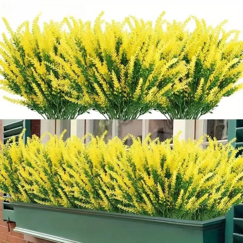 Kalsten | Floraven Lavender Bouquet | Artificial & Carefree | 5 Stems | For Indoor & Outdoor