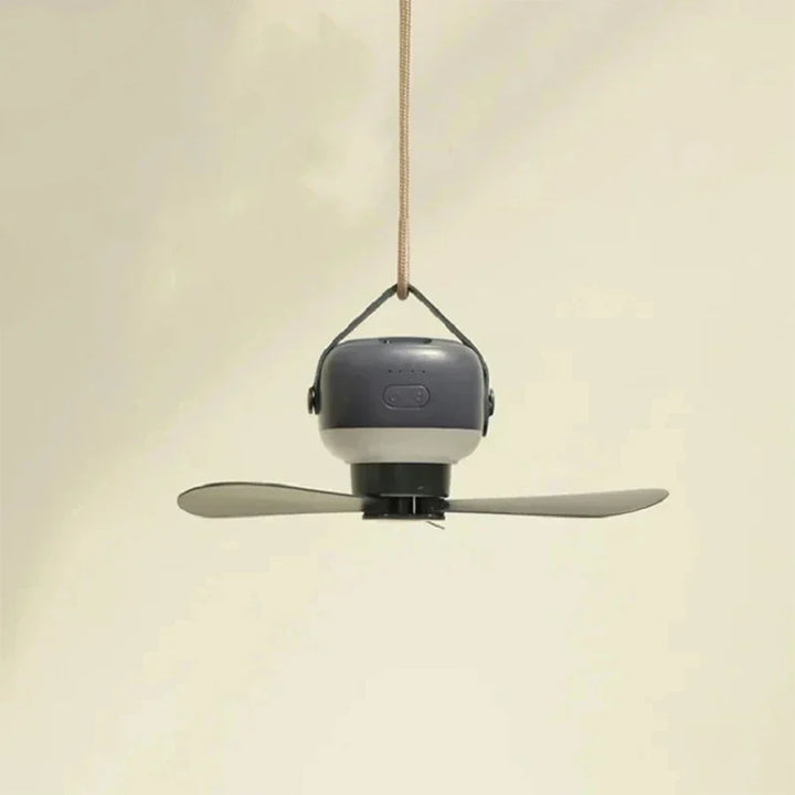 Portable Wireless Mini Ceiling Fan – USB Fan with Remote Control, Stand, Night Light for Home, Outdoor & Camping | Kalsten