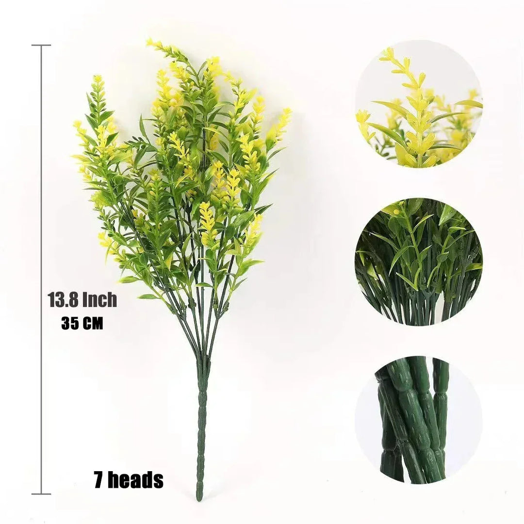 Kalsten | Floraven Lavender Bouquet | Artificial & Carefree | 5 Stems | For Indoor & Outdoor
