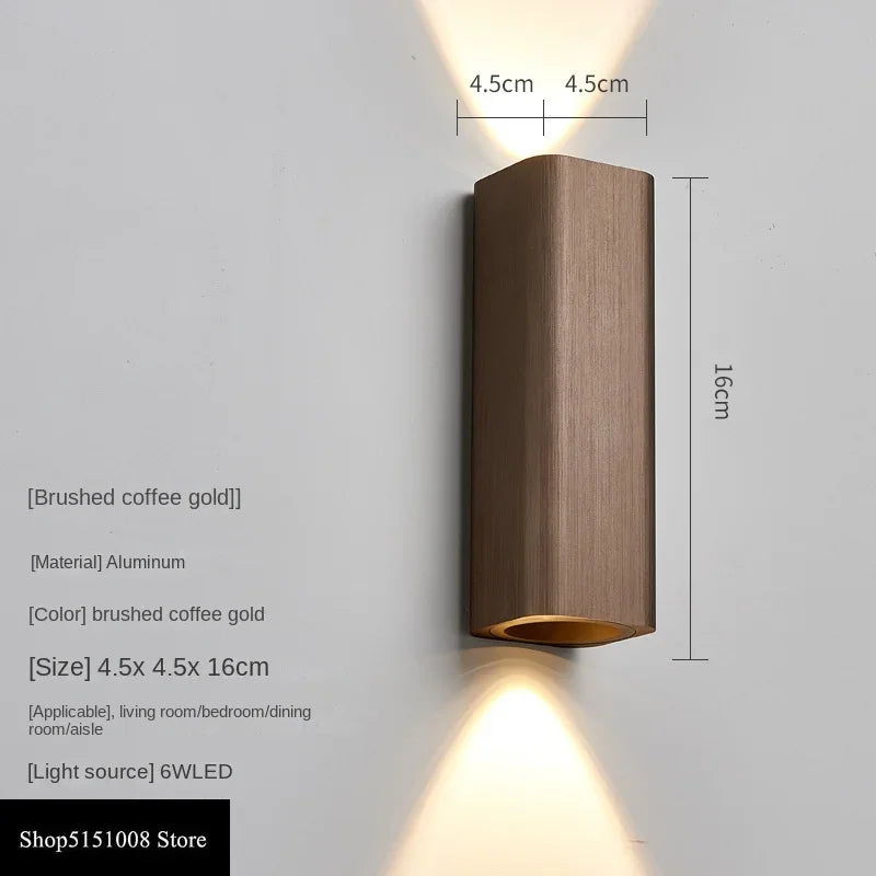 LumiGlow - Stylish LED Wall Lamp with Warm and Cool Light | Kalsten