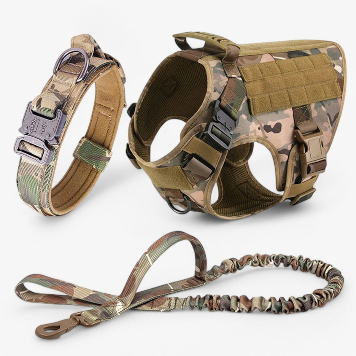 Skanto | KrachtGrip Dog Harness – Adjustable Tactical Harness for Training & Walks
