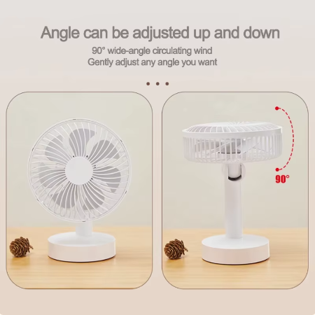 Compact Quiet USB Desktop Fan | Kalsten