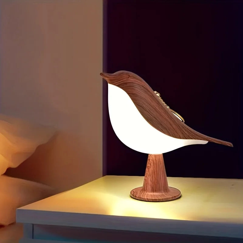 Playful Bird Night Lamp – Touch Control & Adjustable Light Colors Kalsten