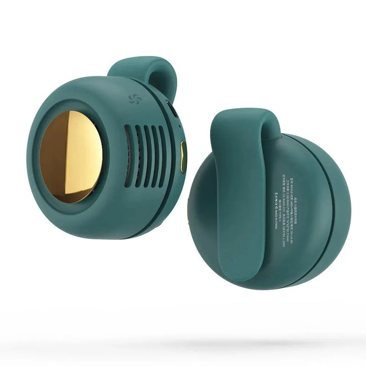 Whirlwind Leafless Fan – Portable USB Charging Mini Fan with Button Design, Silent for Home and Outdoor Travel | Kalsten