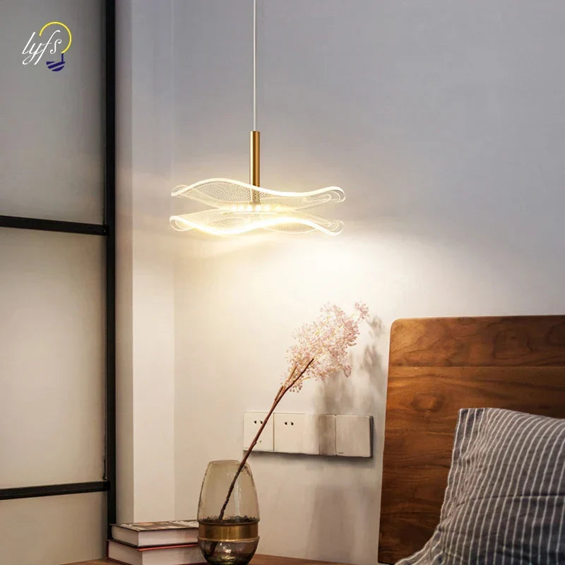 Lustre LED Pendant Lights Fixture Indoor Lighting Nordic Hanging Lamp Dining Tables Living Room Stairs Home Decor Pendant Lamp | Kalsten