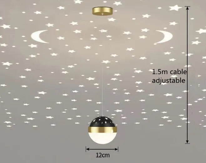 Home Decor Hallway Aisle Ceiling Light - Starry Atmosphere LED Ceiling Pendant Light | Kalsten