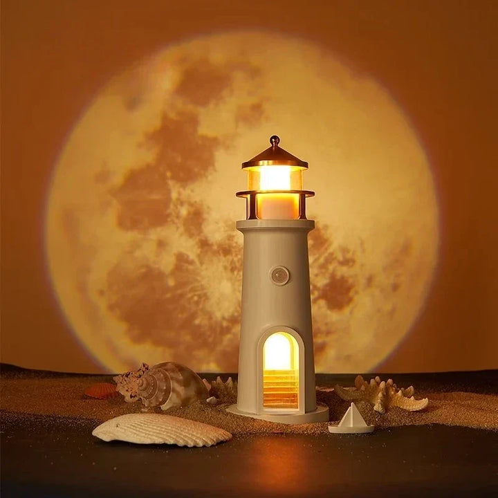 Moon Harbor Lighthouse Night Lamp | Kalsten
