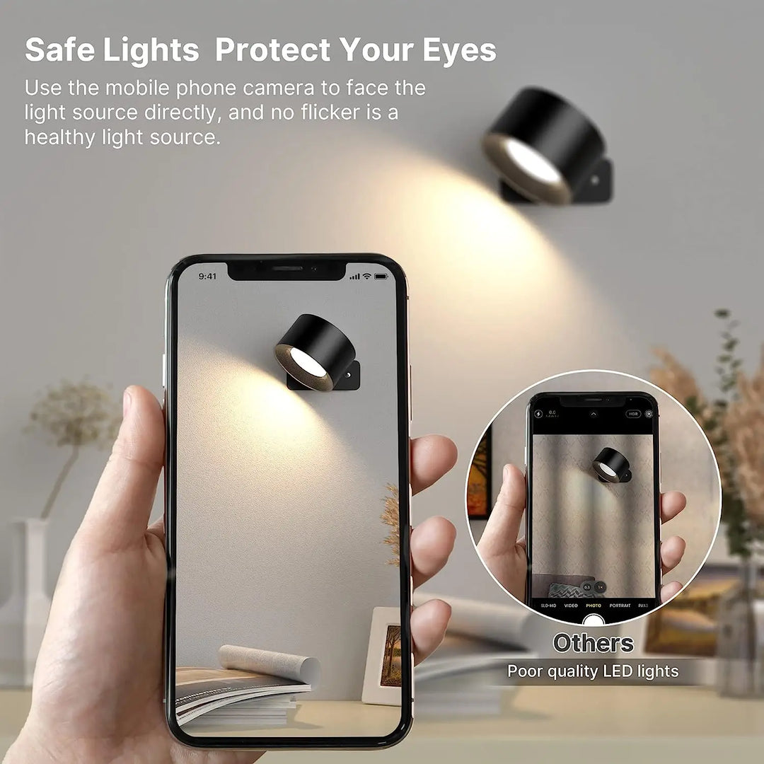 Adjustable LED Wall Sconces Light with Touch Control | Kalsten