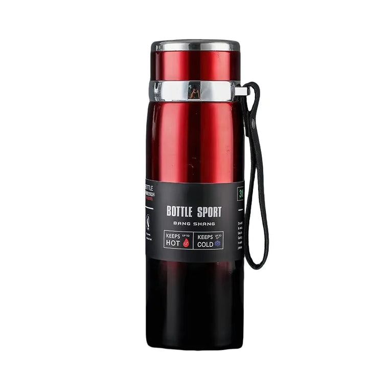 Stainless steel vacuum insulated thermos bottle 1000 ml | Kalsten