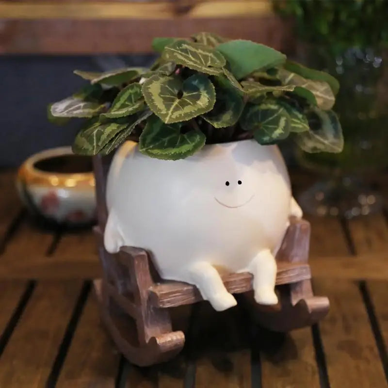 Rocking chair succulent pot | Kalsten