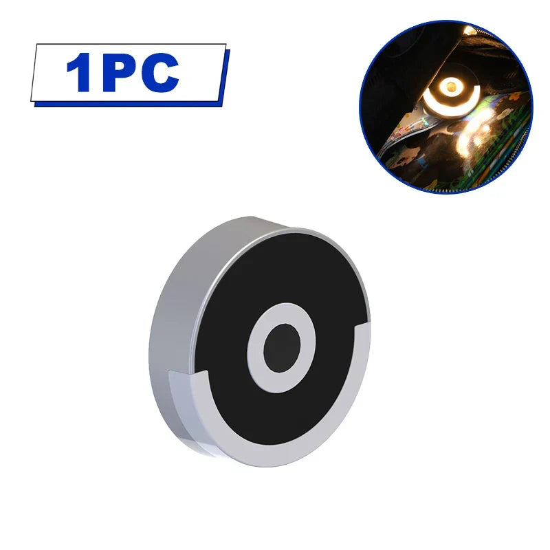 Compact Circular Touch LED Portable Night Lamp | Kalsten