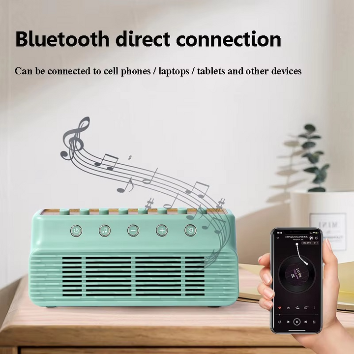 Kalsten | Portable White Noise Bluetooth Speaker with Nature Sounds and Sleep Timer