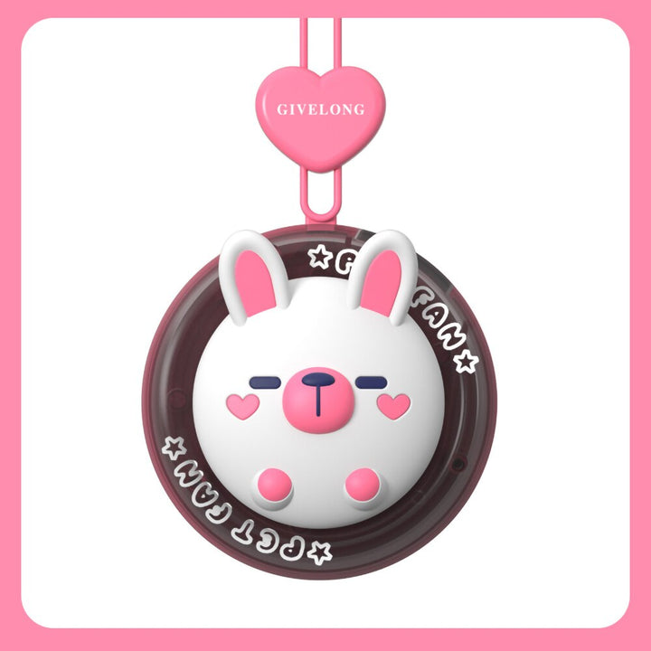 Cartoon Animal Mini Kids Neck Fan | Kalsten