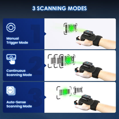 Skanto | Smart Scan Bluetooth Barcode Scanner Glove