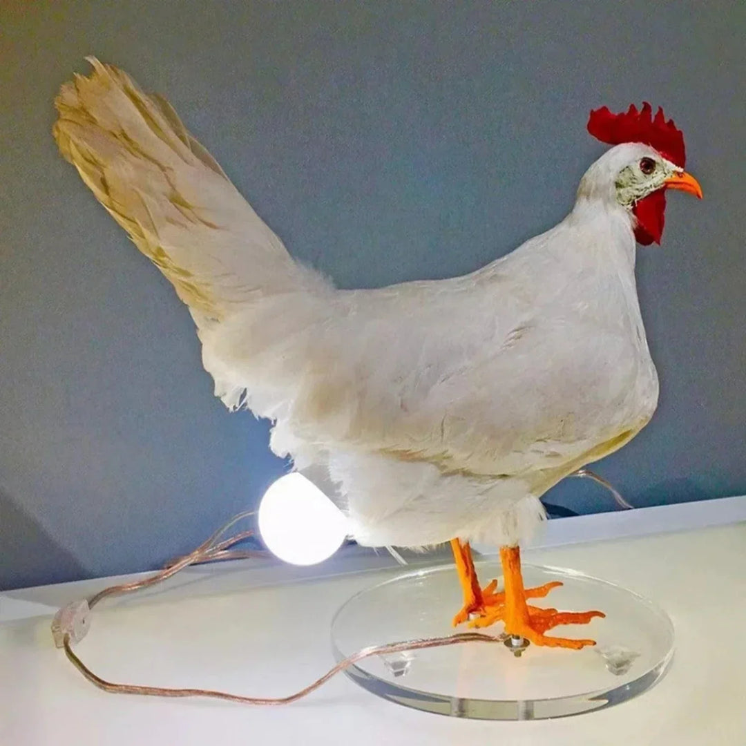 Farmhouse Chicken Table Lamp | Kalsten