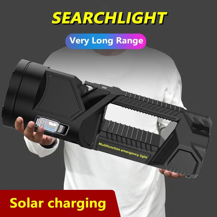 Solar High-Power Multifunctional Flashlight | Kalsten