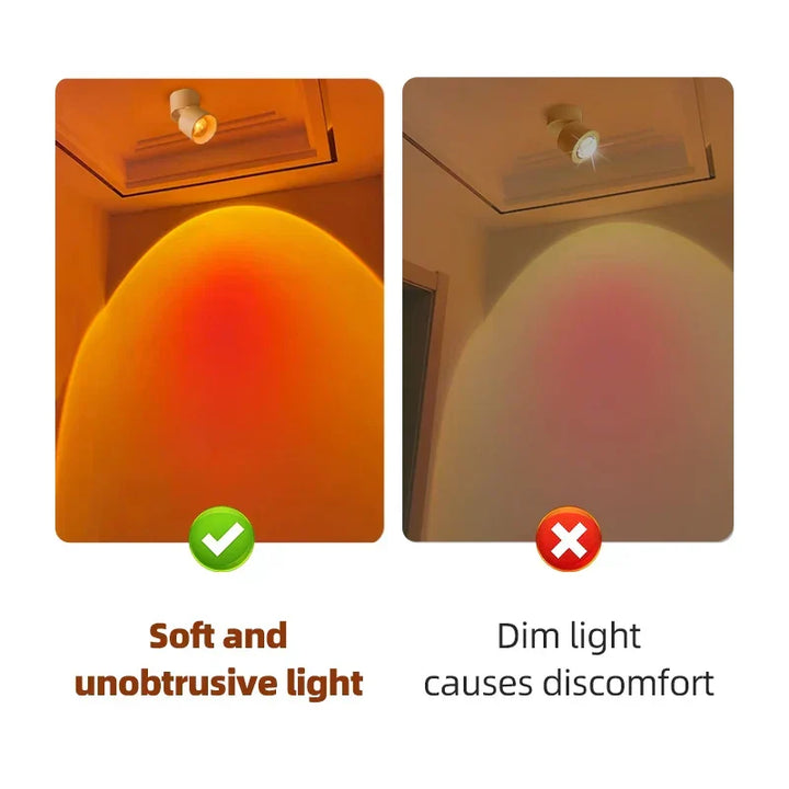 LED Sunset Atmosphere Wall Spotlight | Kalsten