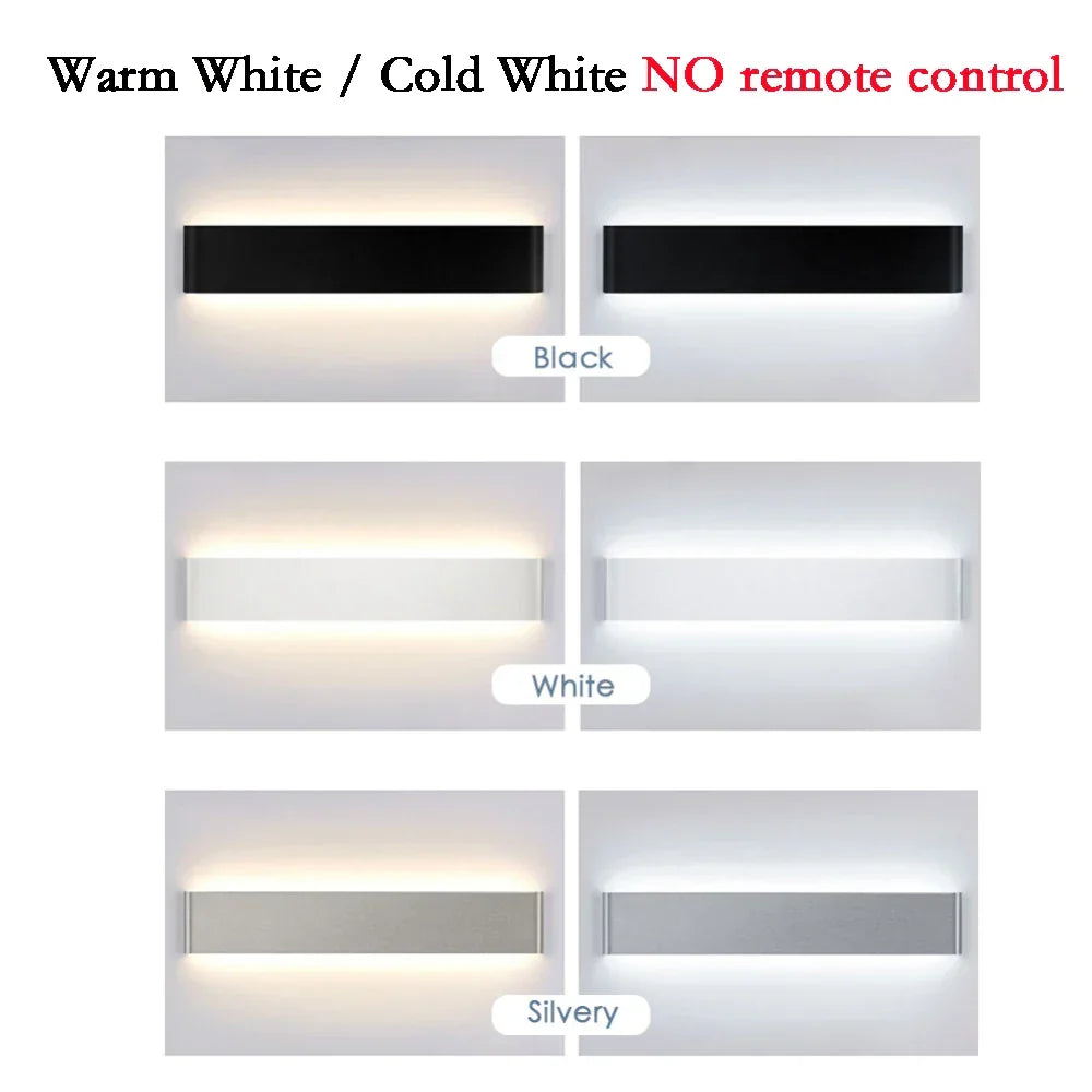 Modern Dimmable LED Wall Lamp – Indoor Wall Sconce for Bedroom, Living Room, Hallway, and Stair Lighting, 110V/220V | Kalsten