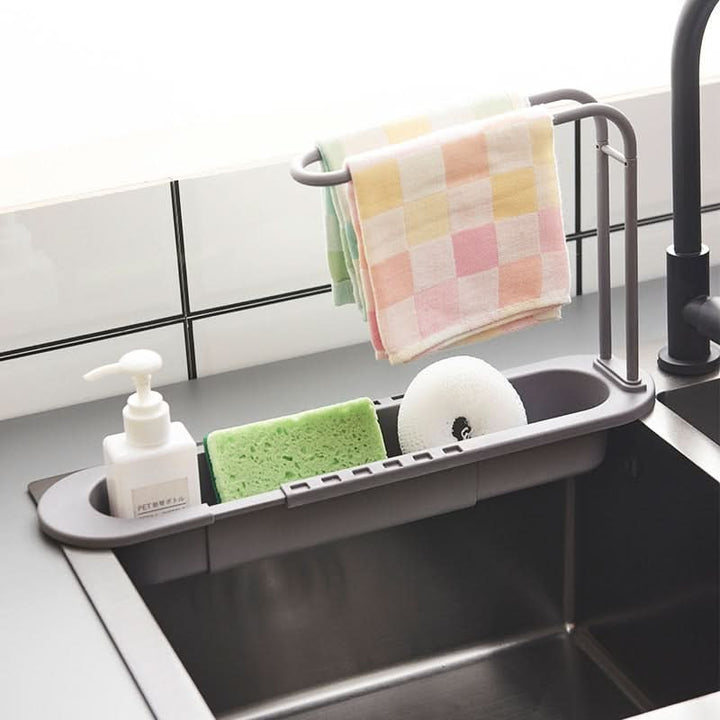 Kalsten | Sink Organizer with Drip Tray – Countertop Storage