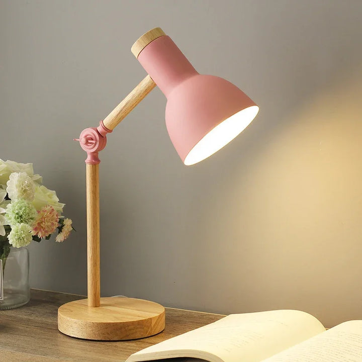 Kalsten | Wooden Adjustable Table Lamp | Nordic Lighting